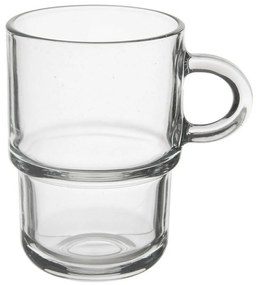 Orion Set de căni din sticlă Cozy 6 buc., 0,35 ml