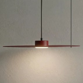 Lustră suspendată pe cablu PIATTO 1xGX53/15W/230V, diametru 45 cm, bordeaux
