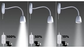 Veioză LED flexibilă dimabilă Brilagi LED/4W/230V alb
