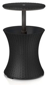 Masă de grădină Cool Bar Rattan, culoare grafit