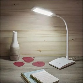 Lampă de birou LED reglabilă EDDY, 6W/230V, 3000/4500/6800K, albă