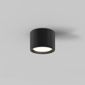 Spot LED aplicat cu protectie IP44 Hydra D-10,5cm negru