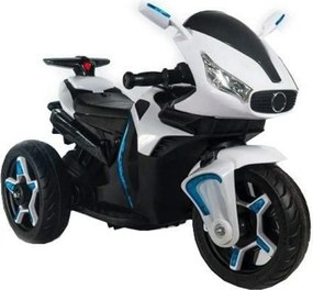 Motocicleta Electrica cu Acumulator Pentru Copii NOVOKIDS™ Shadow Motor, 2-6 ani, max 40 kg, Cu Sunete si Lumini LED, Trotineta Electrica, 3 Roti,
