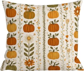 Husa de perna din flanel PUMPKIN LINES 45x45 cm, colorat