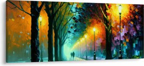 Tablou - Plimbare de noapte (120x50 cm)