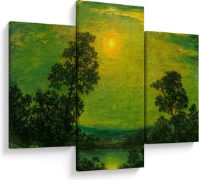 Tablou - Imitator of Ralph Albert Blakelock, Moonlight, reproducere (90x60 cm)