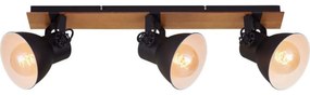 Spot Briloner 2742-035 SPOTLIGHT 3xE27/40W/230V negru