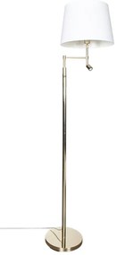 ByRydens 1988780-6509 Lampă de podea ORLANDO 1xE27/5W/230V + LED/3W alb/auriu