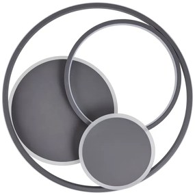 Plafonieră LED dimabilă Brilliant RUNDA LED/50W/230V 3000-6500K negru + telecomandă