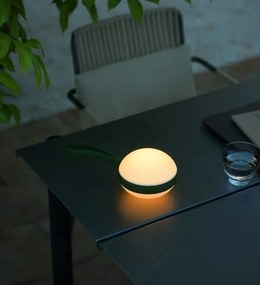 Lampa LED portabila cu baterii pentru terasa, gradina Bring To-Go 12 verde