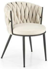 Scaun de bucaterie Noemi, crem
