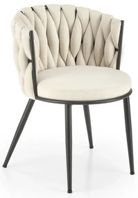Scaun de bucaterie Noemi, crem