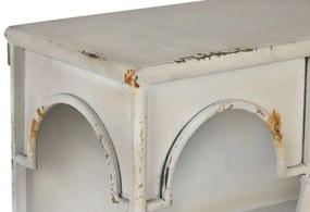 Etajera, bej, din metal, aspect vintage, Arches