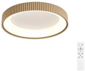 Brilagi - Plafonieră LED dimabilă FALCON MODERN LED/30W/230V 40 cm bej + telecomandă