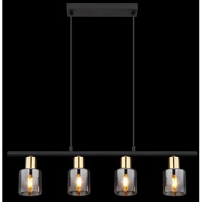 Lustră pe cablu Globo 54310-4H HOLLSY 4xE14/25W/230V