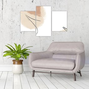 Tablou - Abstracție albă (90x60 cm)