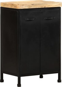 vidaXL Servantă, 47x35x76 cm, lemn de mango nefinisat