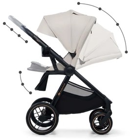 Cărucior de copii combinat 2 în 1 KINDERKRAFT NEA 2 bej