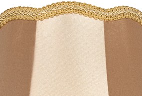 Abajur din stofă auriu 30 cm - Granny