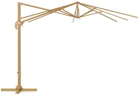 Cadru de umbrelă de grădină Siena 3x3m din lemn Garden Point