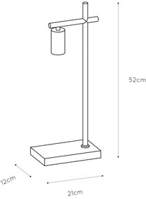 Lampă de masă LEANNE 1xE27/40W/230V Lucide 21521/01/30