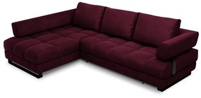 Coltar extensibil Clinton 5 locuri catifea L242