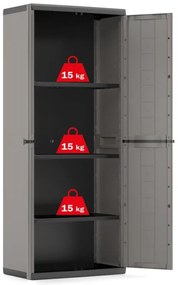 Dulap din plastic JOLLY HIGH - 166 x 68 x 39 cm