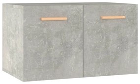 812910 vidaXL Dulap de perete, gri beton, 60x36,5x35 cm, lemn prelucrat