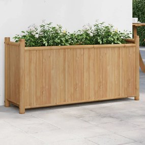 vidaXL Jardinieră, 100x30x50 cm, bambus