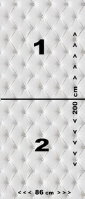 Fototapeta pentru usa GLITTER LEATHER 86x200 cm