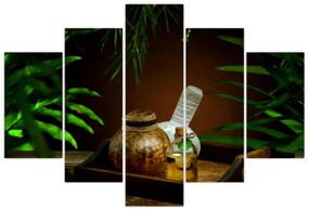 Tablou cu obiectele spa (150x105 cm)