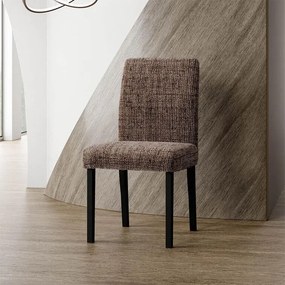 Gaico Huse bielastice VITTORIA maro scaun cu spatar 2 buc (45 x 45 x 50 cm)