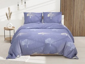 Lenjerie de pat din microfibra Culoare albastru COLDRIC + husa de perna 40x50 cm gratuit