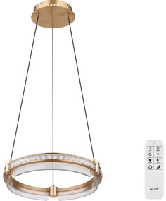 Lustră LED dimabilă pe cablu Globo 67196-36H BLONDIE LED/36W/230V + telecomandă