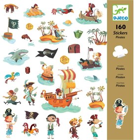Set stickere cu pirati pentru copii Djeco