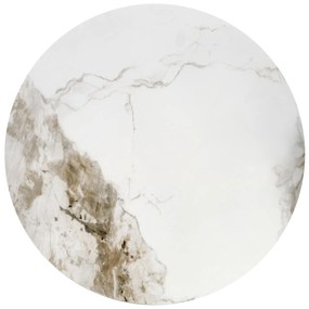 Masuta de cafea Cecilia marmura alba/gri