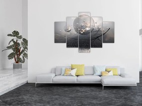 Tabloul bilelor abstracte (150x105 cm)