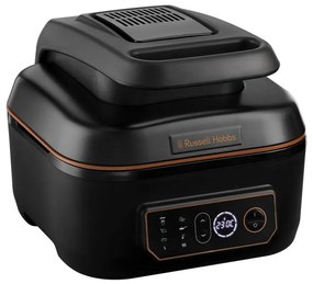 Friteuza cu aer cald Russell Hobbs SatisFry 26520-56, 1750 W, 5,5 L, 7 functii de gatit, Negru