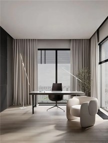 Lampa LED dimabila de podea directionabila TENSO alba