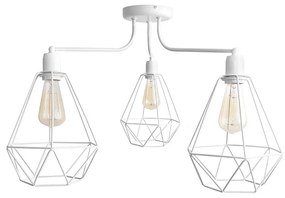 Lustra KARO 3xE27/15W/230V alb