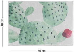 Covoras de baie Chilai Home 359CHL1227, 100% micro poliamida antialergica, 40x60 cm, Multicolor