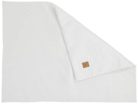Pătură pentru copii albă din material bouclé 100x77 cm – Meowbaby