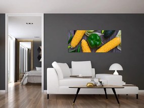Tablou cu legume (120x50 cm)