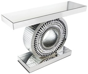 Consola Marzano silver – H80 cm