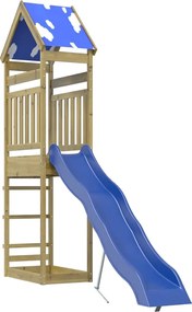 vidaXL Set de joacă pentru exterior, lemn de pin impregnat