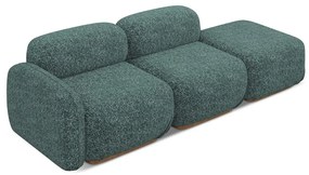 Șezlong modular turcoaz (cu colț pe partea stângă) Ailani – Makamii