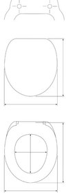 Capac WC 38 x 41 cm Aldeno – Wenko