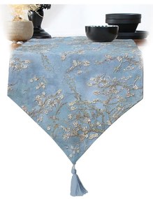 Napron de masă 45x140 cm Blue Spring – Minimalist Cushion Covers