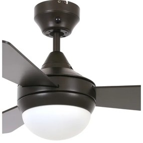 Ventilator de tavan Lucci Air 512311 AIRLIE HUGGER 2xE27/15W/230V lemn/maro + telecomandă