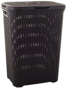 Coș pentru rufe STYLE RATTAN 60 l maro CURVER